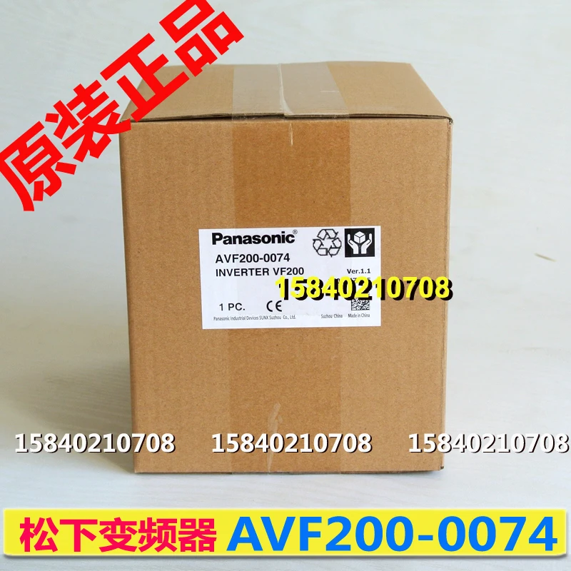 Avf200-0074 Panasonic frequency converter / three-phase 400V power 0.75kw instead of avf100-0074
Avf200-0074 Panasonic frequency converter / three-phase 400V power 0.75kw instead of avf100-0074