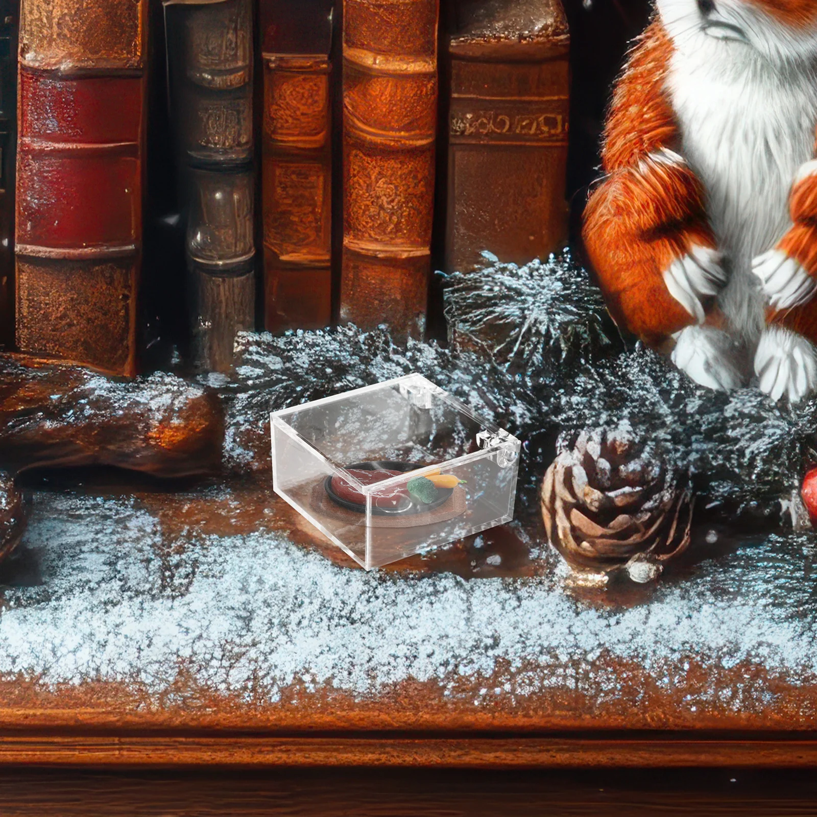 Clear Mini Acrylic Display Box Transparent Square Container with Hinged Lid for Jewelry Collectibles Small Items Storage Home
Clear Mini Acrylic Display Box Transparent Square Container with Hinged Lid for Jewelry Collectibles Small Items Storage Home