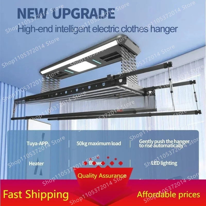 Laundry Clothing Drying Hanging Hanger Rack Clothes Dryer Aluminum Cloth Dryer Indoor Automatic Ceiling 5-poles
Laundry Clothing Drying Hanging Hanger Rack Clothes Dryer Aluminum Cloth Dryer Indoor Automatic Ceiling 5-poles