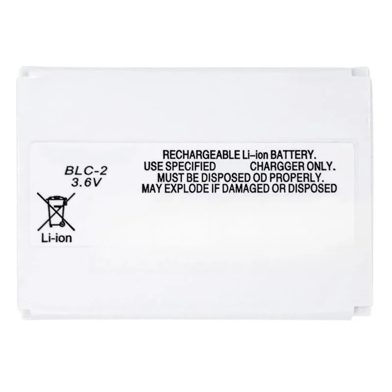 1000mAh 3.6V BLC-2 Mobile Phone Battery for 3310 3315 3330 3335 3350 3410 3510 3589 3685 3686 5510 6650 3510i 3530 3550
1000mAh 3.6V BLC-2 Mobile Phone Battery for 3310 3315 3330 3335 3350 3410 3510 3589 3685 3686 5510 6650 3510i 3530 3550