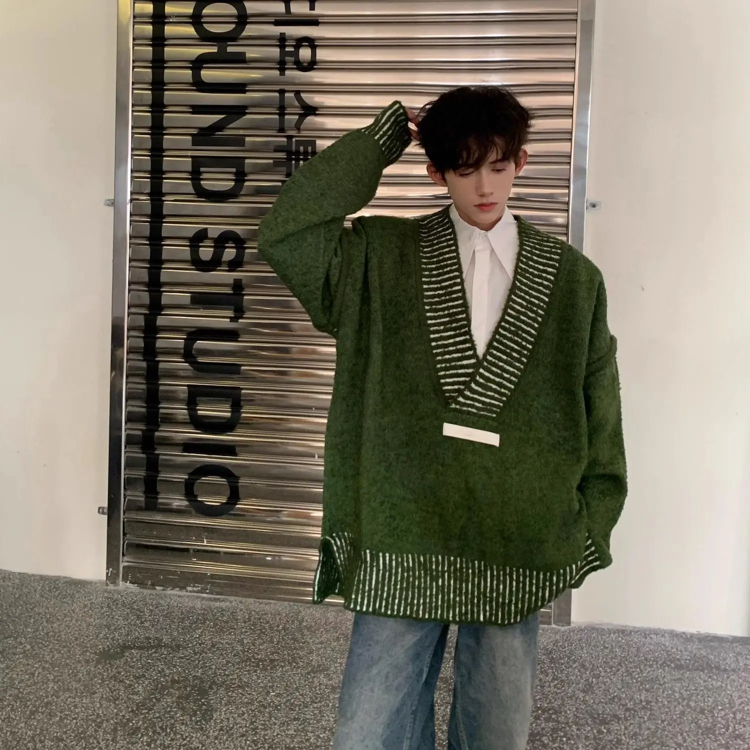 Fur Collar Pullovers Black Mens Khaki Neutral Casual Military Army Outdoors Adventure Nature Wild Fashion Style Trend Cool Woole
Fur Collar Pullovers Black Mens Khaki Neutral Casual Military Army Outdoors Adventure Nature Wild Fashion Style Trend Cool Woole