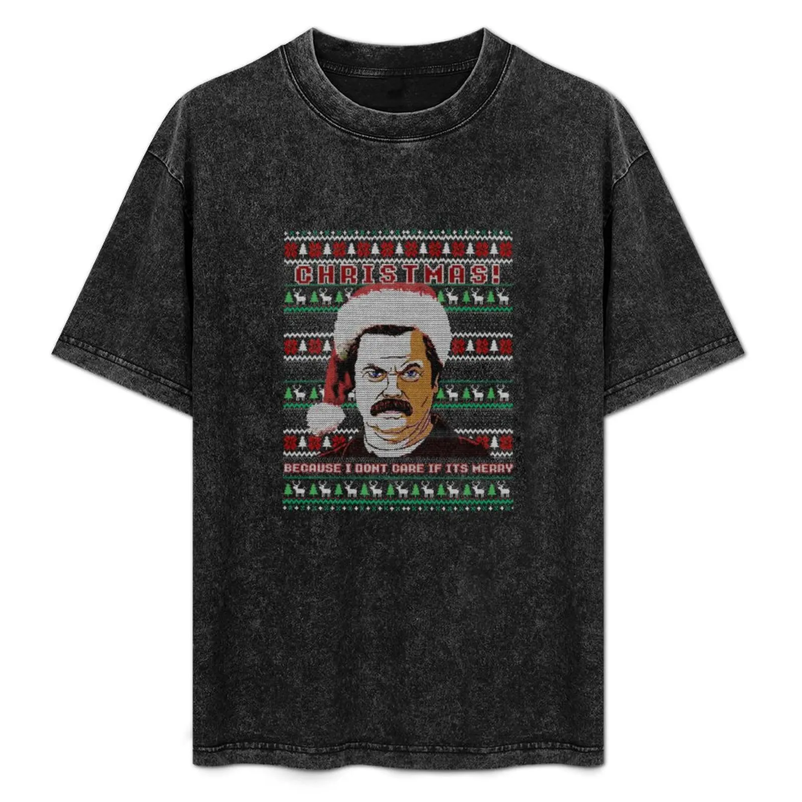 Ron Swanson Christmas - funny ugly sweater T-Shirt Worker Basic Short Sleeve Tee
Ron Swanson Christmas - funny ugly sweater T-Shirt Worker Basic Short Sleeve Tee