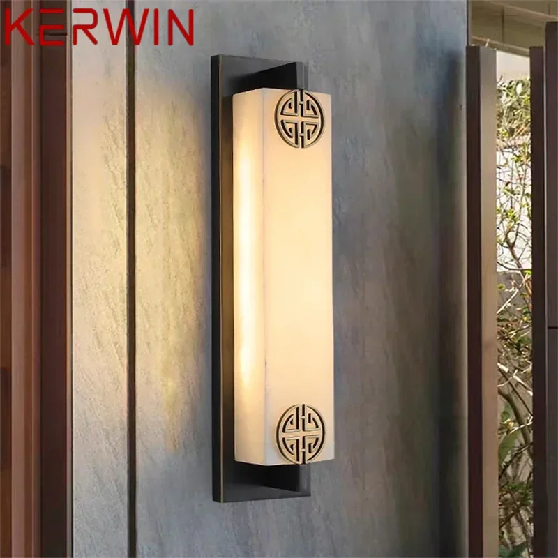 KERWIN Contemporary LED Brass Marble Outdoor Wall Lamps Electric Waterproof Balcony Hallway Courtyard Villa Gate Hotel
KERWIN Contemporary LED Brass Marble Outdoor Wall Lamps Electric Waterproof Balcony Hallway Courtyard Villa Gate Hotel