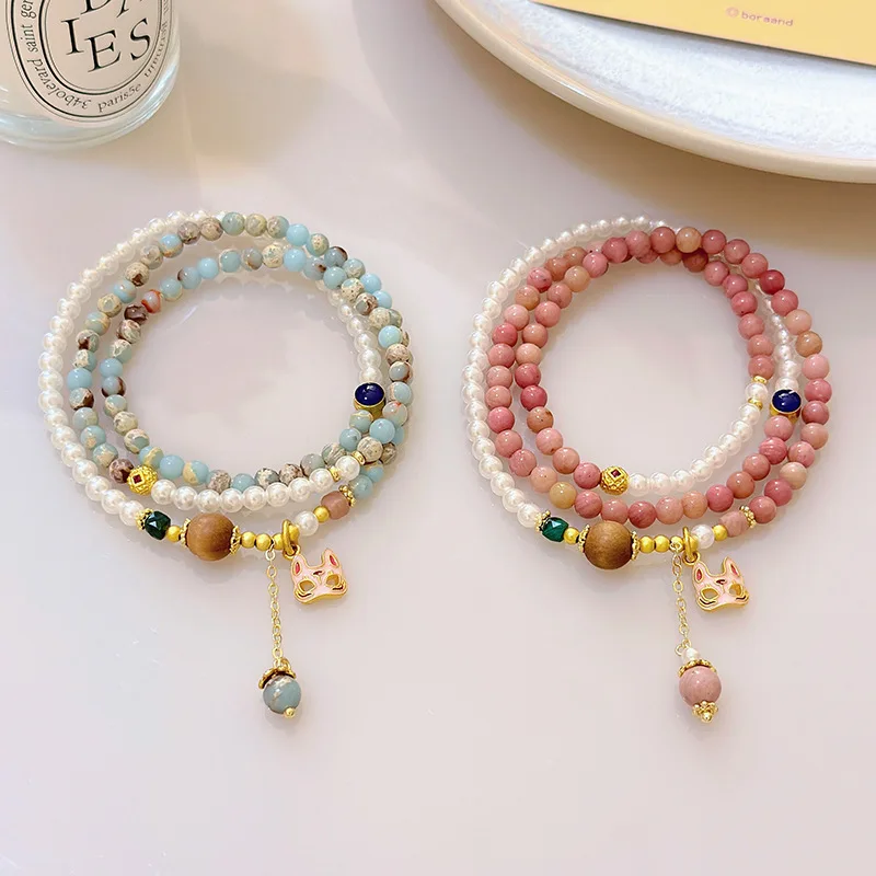 New natural red stone bracelet ins niche high-end Shoushan stone fox mask new Chinese bracelet
New natural red stone bracelet ins niche high-end Shoushan stone fox mask new Chinese bracelet