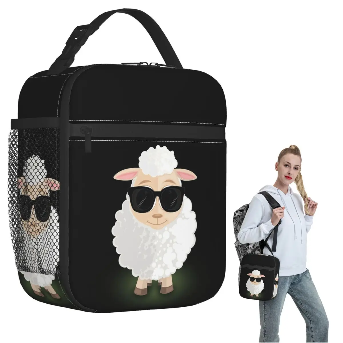 Cool Sheep Insulated Lunch Bag for Women Kids Leakproof Food Boxes Thermal Lunch Box Tote
Cool Sheep Insulated Lunch Bag for Women Kids Leakproof Food Boxes Thermal Lunch Box Tote