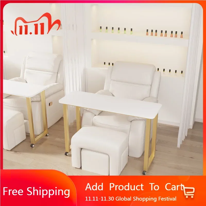 Designer Trendy Nail Tables Perfume Beauty Modern Makeup Beauty Nail Tables Study Craft Throne Mesa De Manicure Lounge Furniture
Designer Trendy Nail Tables Perfume Beauty Modern Makeup Beauty Nail Tables Study Craft Throne Mesa De Manicure Lounge Furniture