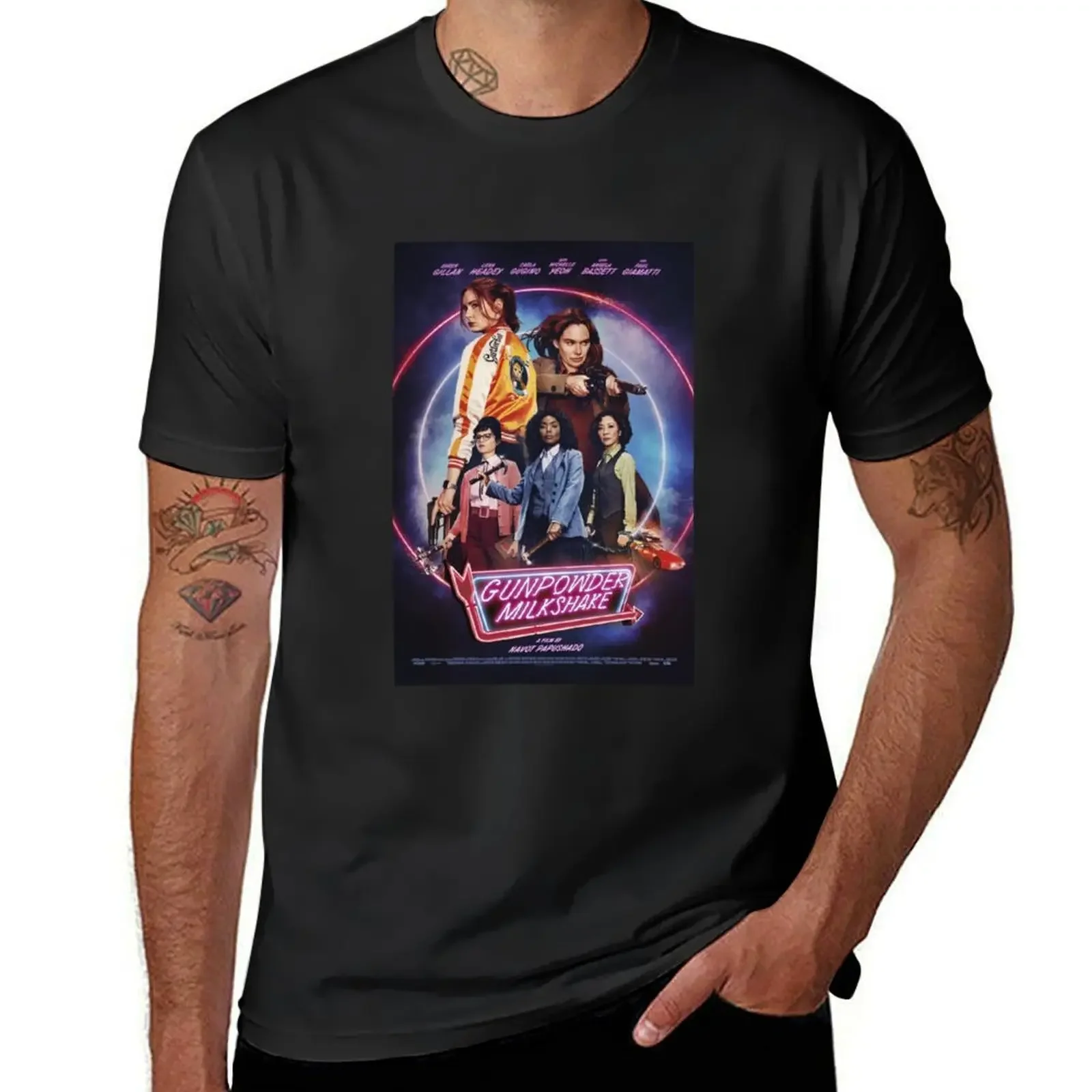 Gunpowder Milkshake (2021) T-Shirt kawaii clothes vintage t shirts workout shirts for men
Gunpowder Milkshake (2021) T-Shirt kawaii clothes vintage t shirts workout shirts for men