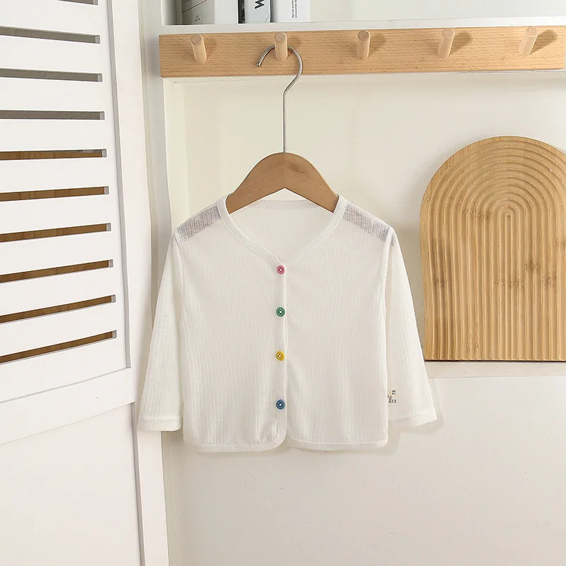 Baby Girl Sunscreen Clothes Summer Thin and Breathable New One Year Old Baby Cardigan Lightweight Air-conditioned Shirt
Baby Girl Sunscreen Clothes Summer Thin and Breathable New One Year Old Baby Cardigan Lightweight Air-conditioned Shirt