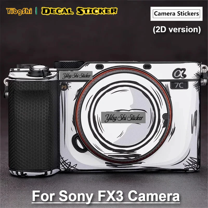 Stylized Decal Skin For Sony FX3 Camera Sticker Vinyl Wrap Anti-Scratch Film Protector Coat Alpha ILME ILMEFX3 ILME-FX3
Stylized Decal Skin For Sony FX3 Camera Sticker Vinyl Wrap Anti-Scratch Film Protector Coat Alpha ILME ILMEFX3 ILME-FX3