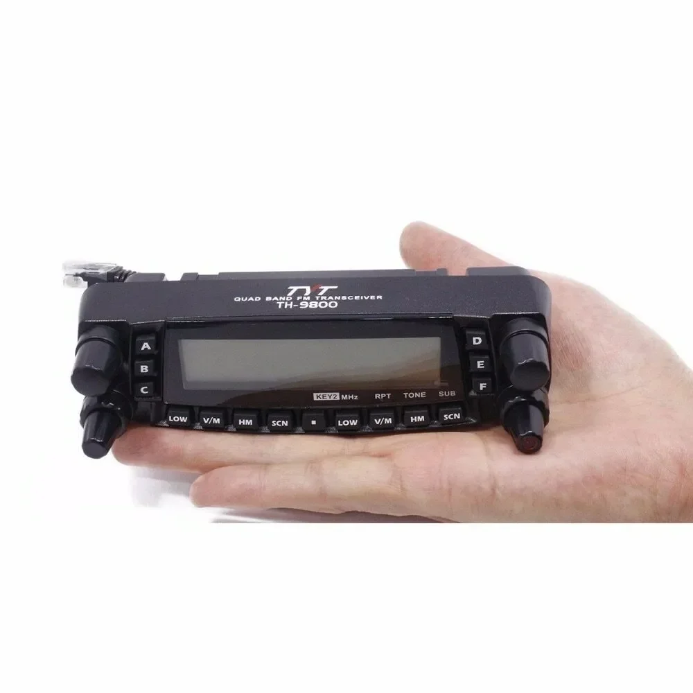 TYT TH-9800 Plus 29/50/144/430 MHZ QUAD BAND TRANSCEIVER Mobile Car Radio
TYT TH-9800 Plus 29/50/144/430 MHZ QUAD BAND TRANSCEIVER Mobile Car Radio
