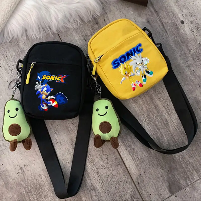 Sonics Canvas Shoulder Bag Hot Game Figures Hedgehog Shadow Messenger Bags Cartoon Casual Small Square Pouch Birthday Gifts
Sonics Canvas Shoulder Bag Hot Game Figures Hedgehog Shadow Messenger Bags Cartoon Casual Small Square Pouch Birthday Gifts