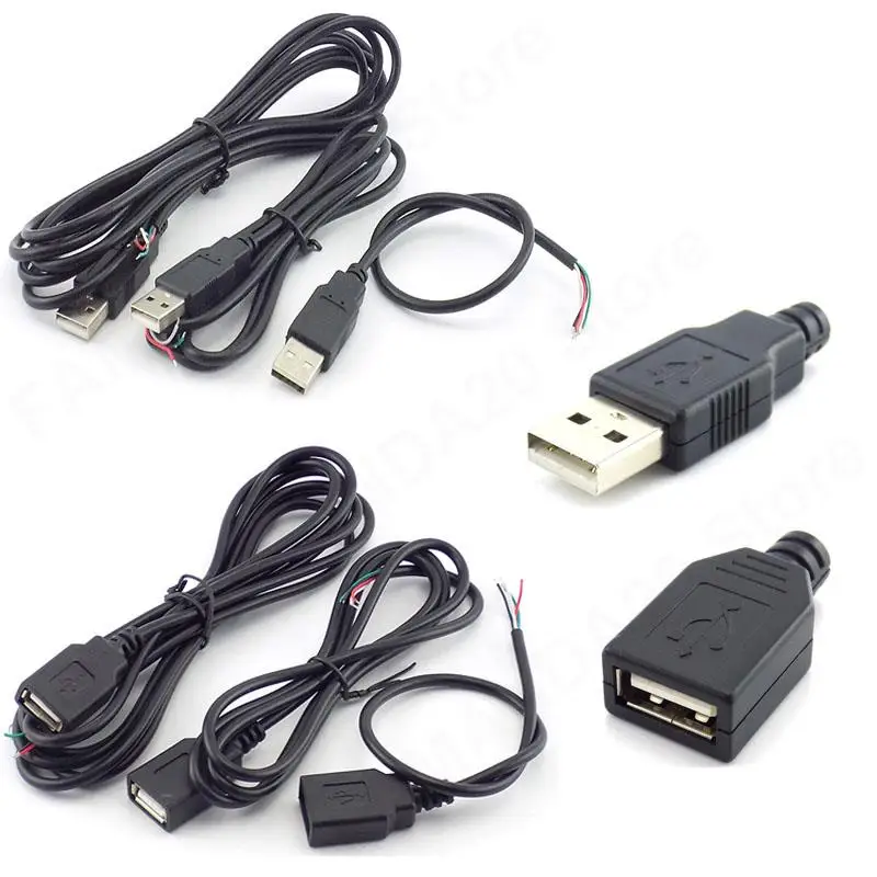 4-контактный разъем Micro USB 2,0, гнездовой/штекер, кабель с разъемом для DIY, шнур для зарядки, транспортный разъем для передачи данных, адаптер m20
4-контактный разъем Micro USB 2,0, гнездовой/штекер, кабель с разъемом для DIY, шнур для зарядки, транспортный разъем для передачи данных, адаптер m20