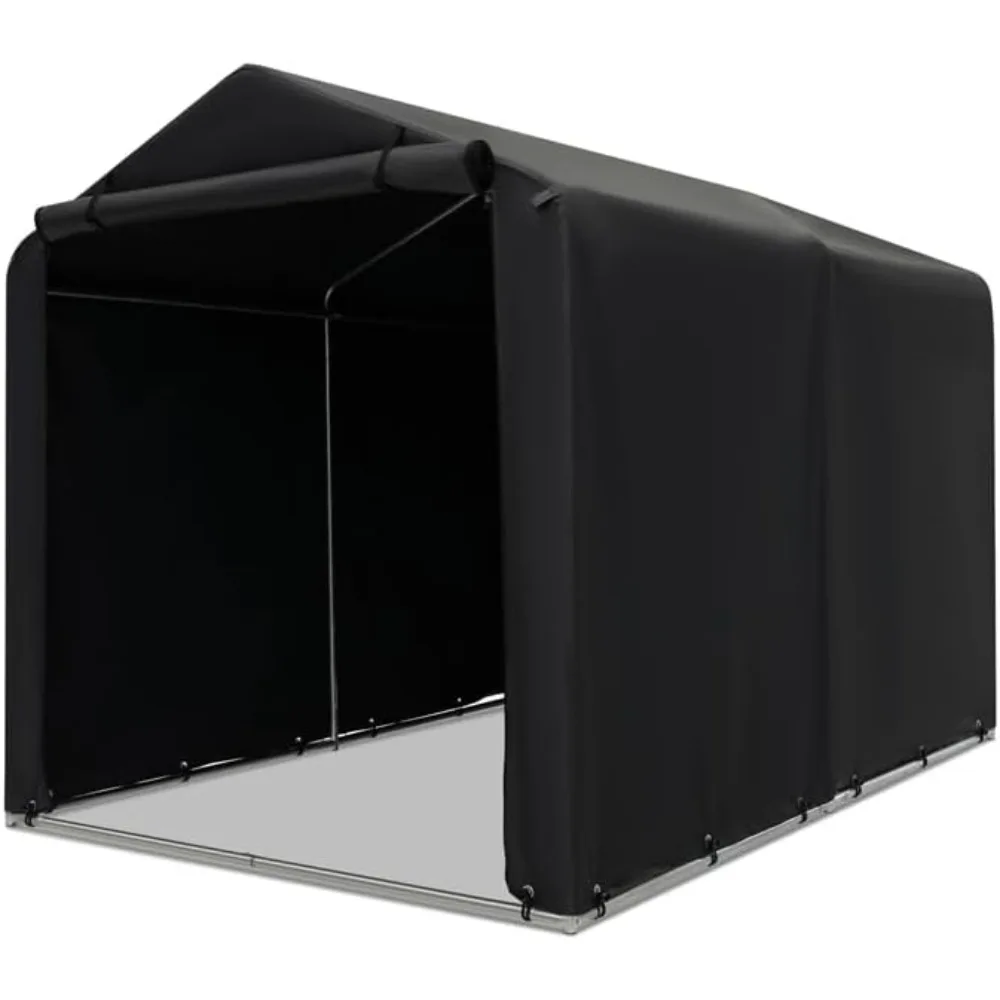 7 x 5.2 x 5.4Ft Outdoor Storage Shed with Waterproof Cover, Roll-Up Zipper Door, Wind Rope, Ground Stake,Heavy Duty Portable
7 x 5.2 x 5.4Ft Outdoor Storage Shed with Waterproof Cover, Roll-Up Zipper Door, Wind Rope, Ground Stake,Heavy Duty Portable