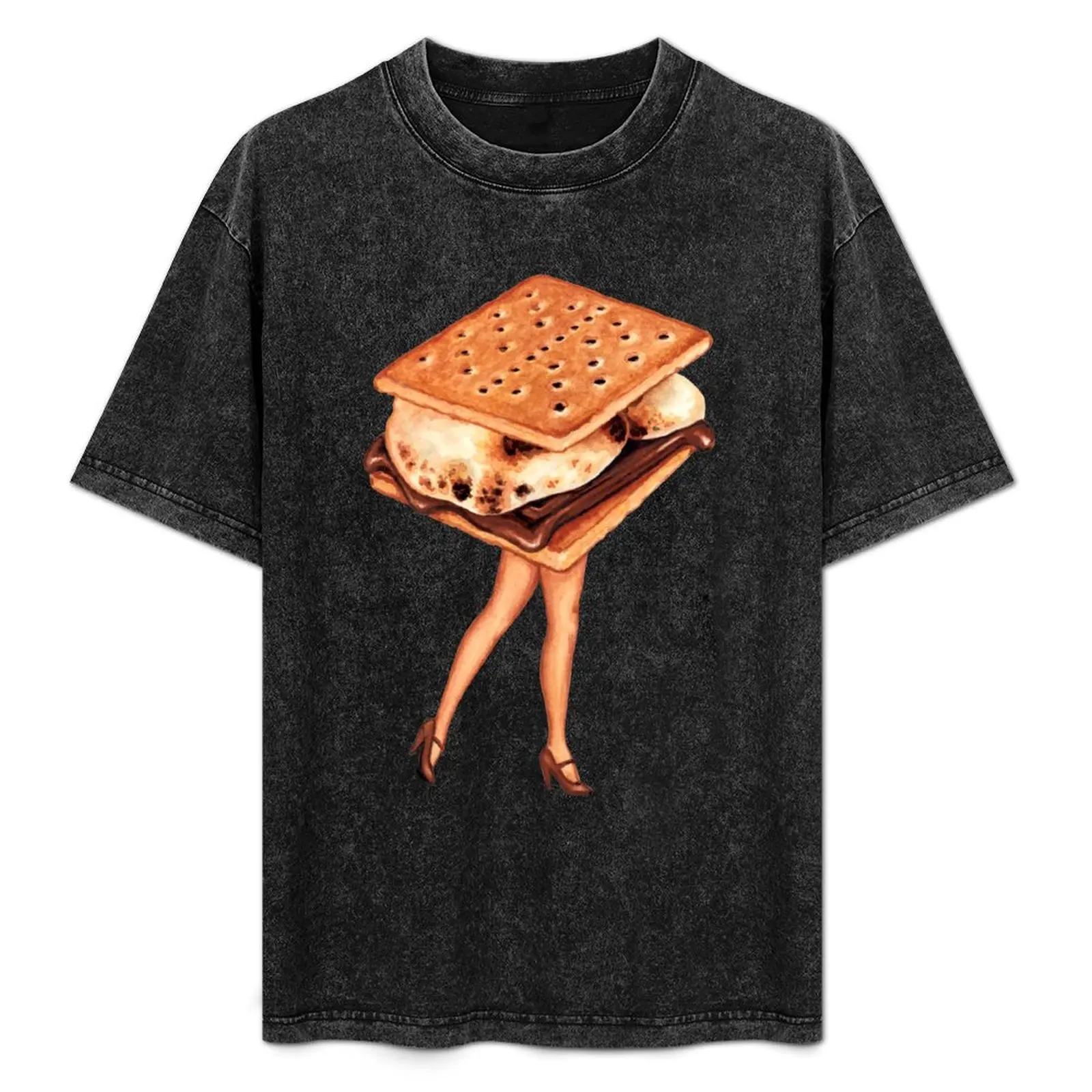S'mores Pin-Up T-Shirt Casual Basic Street Style T-Shirt
S'mores Pin-Up T-Shirt Casual Basic Street Style T-Shirt