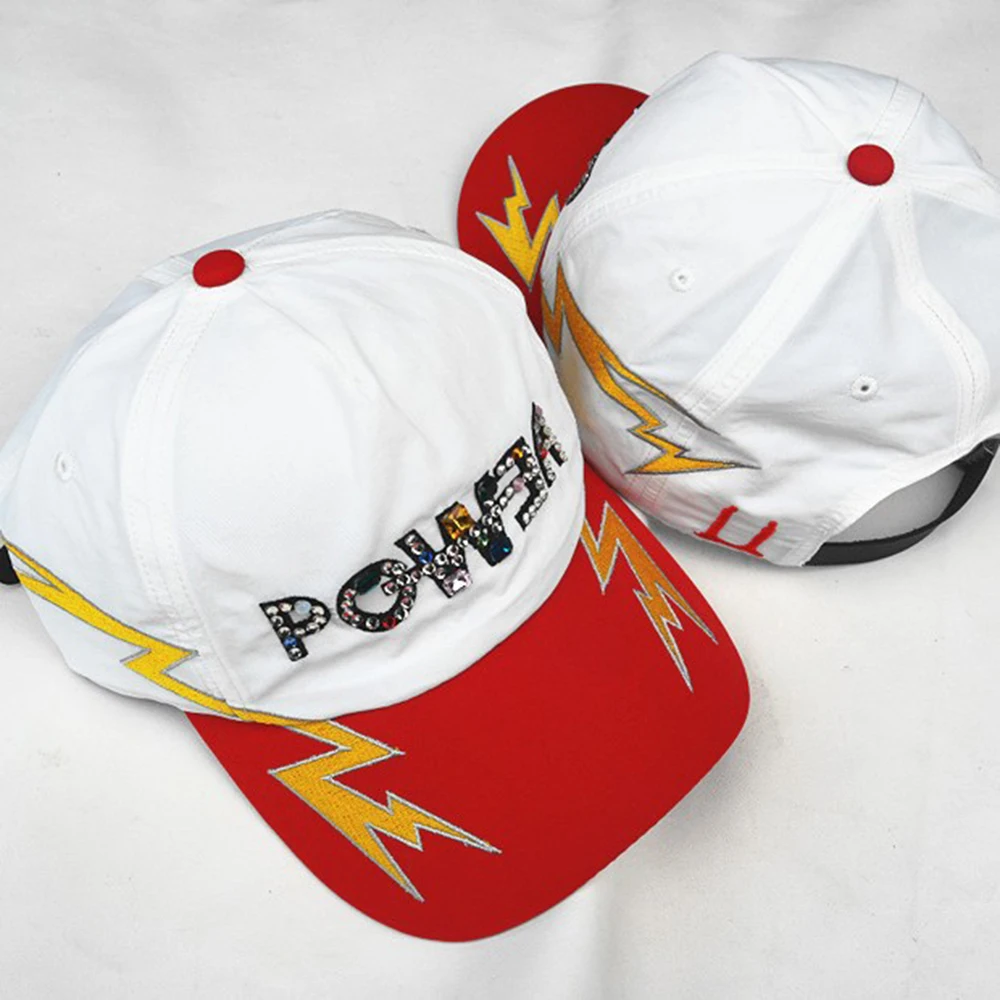 Kpop G-Dragon POWER Solo Album Baseball Caps Colorful Hot Drill Embroidery Cap Shopping Travel Dance Anti-sun Unisex Peaked Hats
Kpop G-Dragon POWER Solo Album Baseball Caps Colorful Hot Drill Embroidery Cap Shopping Travel Dance Anti-sun Unisex Peaked Hats