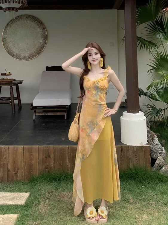plus Size Bohemian Style Strapless Dress Slimming Waist Design Summer New Long Skirt High Waist Print Korean Style Citywalk
plus Size Bohemian Style Strapless Dress Slimming Waist Design Summer New Long Skirt High Waist Print Korean Style Citywalk