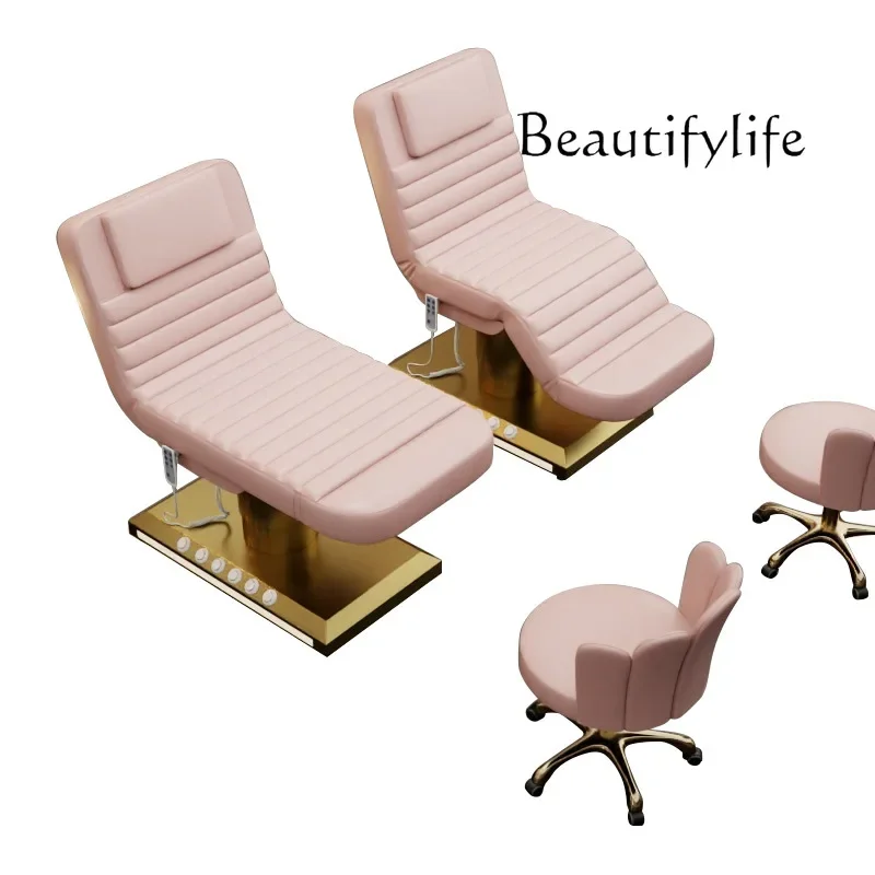 New electric beauty bed Foreign beauty salon Spa massage bed Medical beauty facial Eyelash bed
New electric beauty bed Foreign beauty salon Spa massage bed Medical beauty facial Eyelash bed