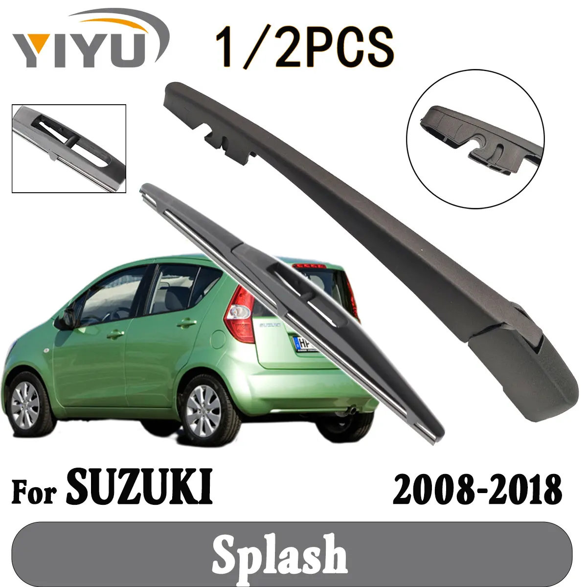 1/2 шт., щетка заднего стеклоочистителя, рычаг стеклоочистителя, лобовое стекло, чистая задняя дверь, окно, автомобильная щетка от дождя для SUZUKI Splash 2008-2018
1/2 шт., щетка заднего стеклоочистителя, рычаг стеклоочистителя, лобовое стекло, чистая задняя дверь, окно, автомобильная щетка от дождя для SUZUKI Splash 2008-2018