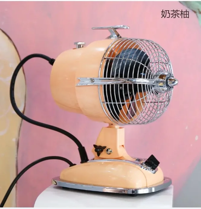 SS8 retro aircraft head electric fan scene display with shaking head nostalgic personality color antique circulating table fan
SS8 retro aircraft head electric fan scene display with shaking head nostalgic personality color antique circulating table fan