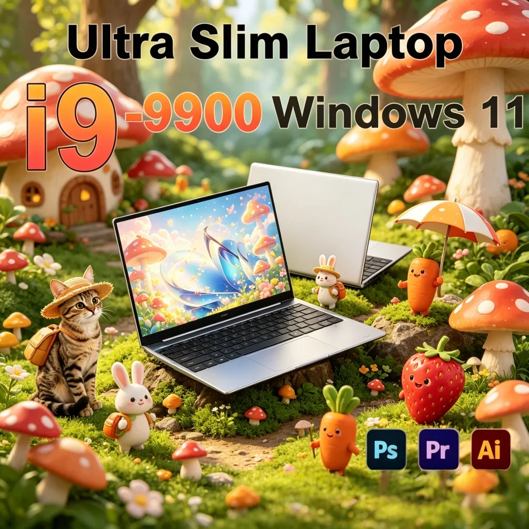 2026 Celestial New 15.6 Laptop Intel Core I9-9900 32GB 2TB Gaming PC Magnificent Ultra Slim Streamlined Study Computer PC
2026 Celestial New 15.6 Laptop Intel Core I9-9900 32GB 2TB Gaming PC Magnificent Ultra Slim Streamlined Study Computer PC