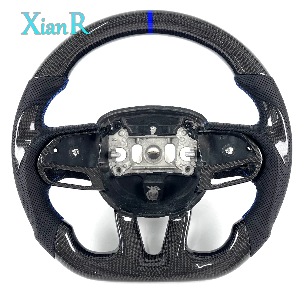 For Dodge Carbon Fiber Steering Wheel Fit Charger RT Challenger SRT Hellcat Model
For Dodge Carbon Fiber Steering Wheel Fit Charger RT Challenger SRT Hellcat Model