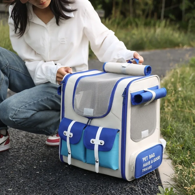New Backpack Cat Bag For Outdoor Use Portable And Breathable Bag Space Capsule Dog Backpack Pet Supplies
New Backpack Cat Bag For Outdoor Use Portable And Breathable Bag Space Capsule Dog Backpack Pet Supplies