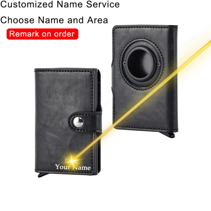 Customized Name Air Tag Smart Wallet Men RFID ID Credit Card Holder Metal Box Card Case Leather Airtag Purse Money Clip Coin Bag
Customized Name Air Tag Smart Wallet Men RFID ID Credit Card Holder Metal Box Card Case Leather Airtag Purse Money Clip Coin Bag