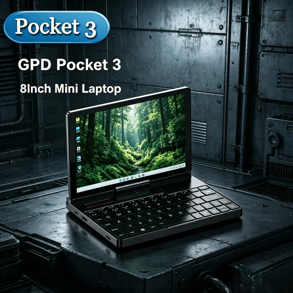 Портативный мини-ПК GPD Pocket 3, сенсорный экран высокого разрешения, встроенный стилус, миниатюрный ультрабук, Windows 11 Pro, Com
Портативный мини-ПК GPD Pocket 3, сенсорный экран высокого разрешения, встроенный стилус, миниатюрный ультрабук, Windows 11 Pro, Com
