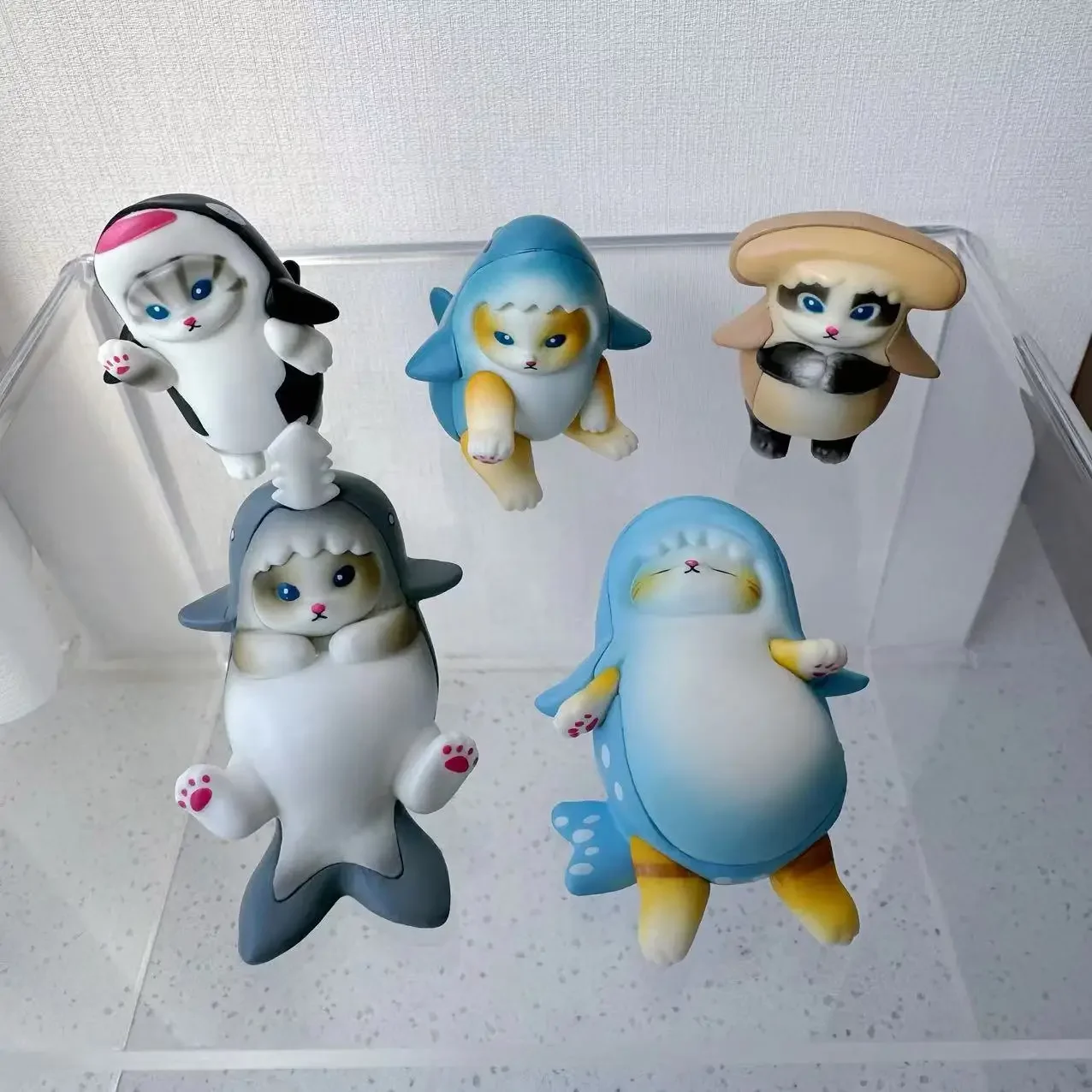 Kawaii Action Toy Figures Japan Anime Gashapon Fried Shrimp Shark Cat Model Cartoon Esktop Car Decorate Birthday GiftNew
Kawaii Action Toy Figures Japan Anime Gashapon Fried Shrimp Shark Cat Model Cartoon Esktop Car Decorate Birthday GiftNew