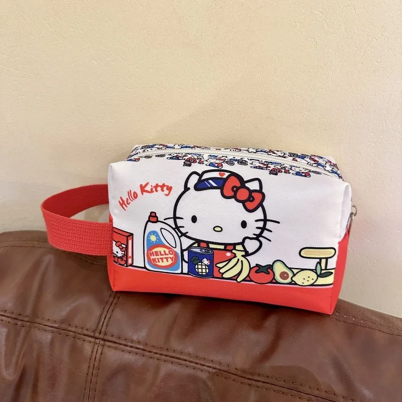 Портативная косметичка Sanrio для женщин и девочек, мини-сумочка Hello Kitty Kawaii, косметический органайзер для туалетных принадлежностей для путешествий
Портативная косметичка Sanrio для женщин и девочек, мини-сумочка Hello Kitty Kawaii, косметический органайзер для туалетных принадлежностей для путешествий
