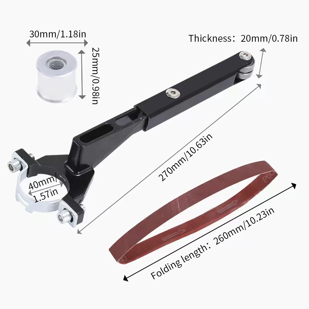 NEW Sand Belt Machine Pipe Belt Sander Polisher Belt Sander Polisher Brackets Suitable for Model 100 Angled Grinders
NEW Sand Belt Machine Pipe Belt Sander Polisher Belt Sander Polisher Brackets Suitable for Model 100 Angled Grinders