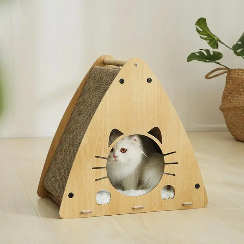 Cat Scratch House Cardboard Multifunctional Cat Cardboard Box With Plush Ball Toy Thickened Cat Scratch House
Cat Scratch House Cardboard Multifunctional Cat Cardboard Box With Plush Ball Toy Thickened Cat Scratch House
