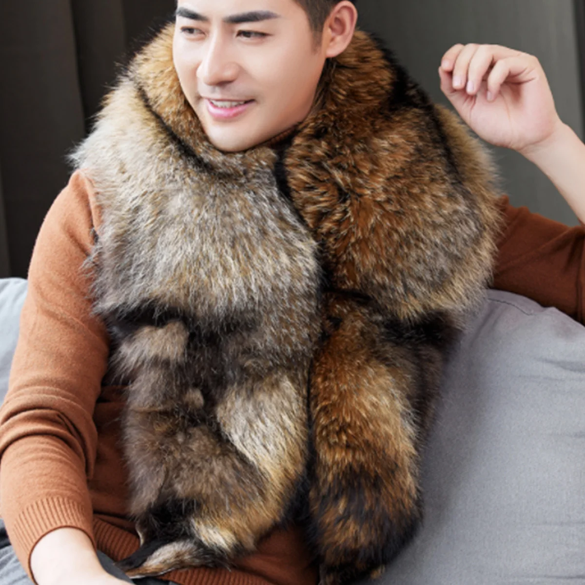 Real Fox Fur Scarf Women's Winter Scarf Neck Warmer Long-Length Warm Genuine Fur Scarf For Men Hot Sale FEIMANYUAN
Real Fox Fur Scarf Women's Winter Scarf Neck Warmer Long-Length Warm Genuine Fur Scarf For Men Hot Sale FEIMANYUAN