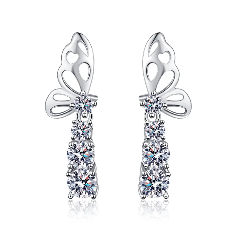 Apexelle Brand Luxury Jewelry 925 Sterling Silver Stud Earrings For Women 1.24CT Moissanite Earring Ear Pin Fine Jewelry
Apexelle Brand Luxury Jewelry 925 Sterling Silver Stud Earrings For Women 1.24CT Moissanite Earring Ear Pin Fine Jewelry