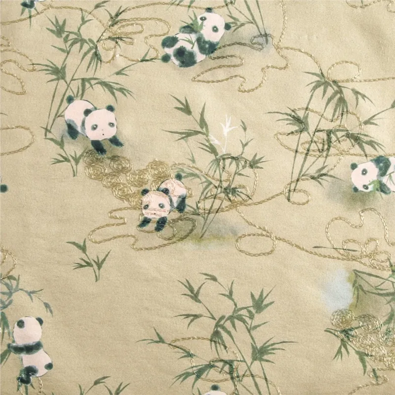 Вышитая ткань нового платья с рисунком мягкое и милое с большой жаккардовой вышивкой.
Вышитая ткань нового платья с рисунком мягкое и милое с большой жаккардовой вышивкой.