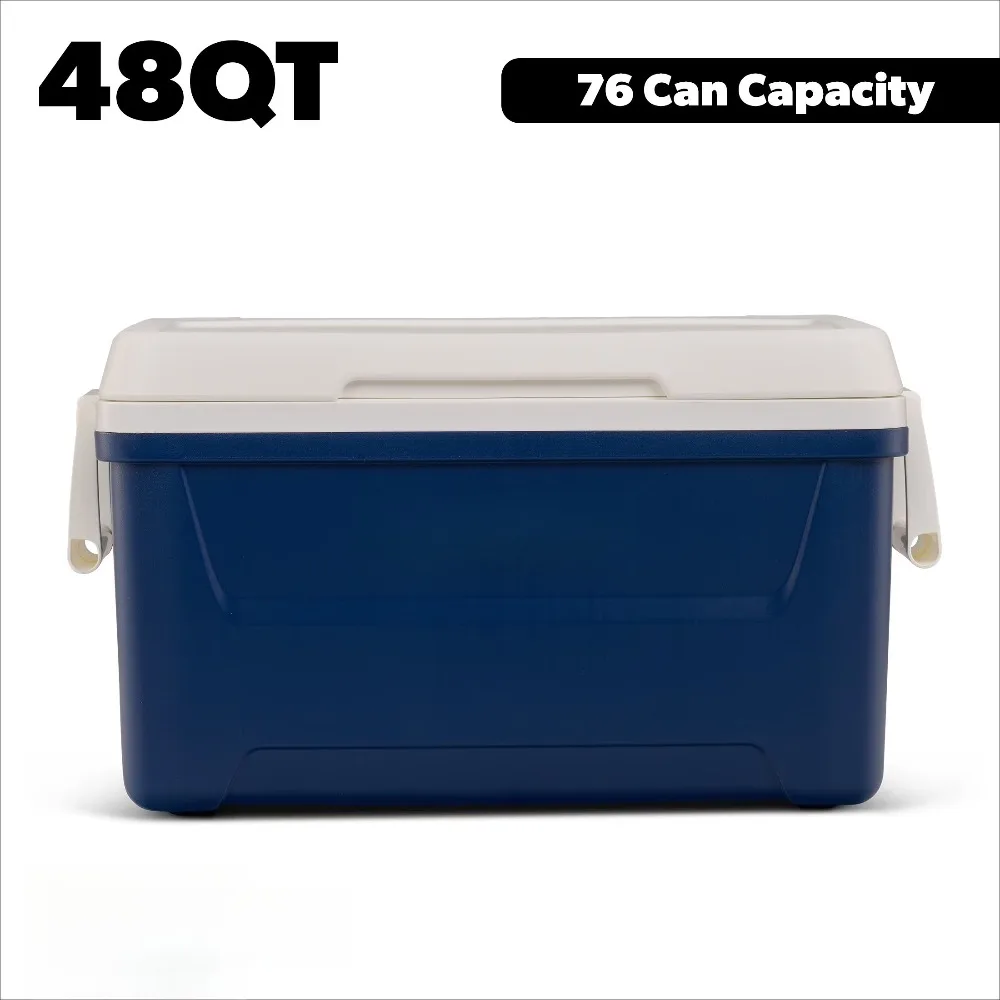 48 Quart Hard Sided Cooler Ice Chest Portable Outdoor Camping Beach Picnic Box
48 Quart Hard Sided Cooler Ice Chest Portable Outdoor Camping Beach Picnic Box