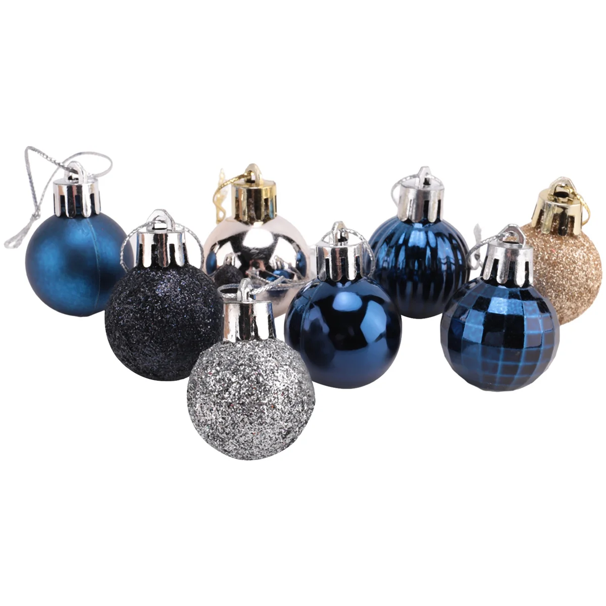 64 Pcs Multipurpose Christmas Ornaments Christmas Gifts Christmas Tree Balls -Blue Gold HOT
64 Pcs Multipurpose Christmas Ornaments Christmas Gifts Christmas Tree Balls -Blue Gold HOT