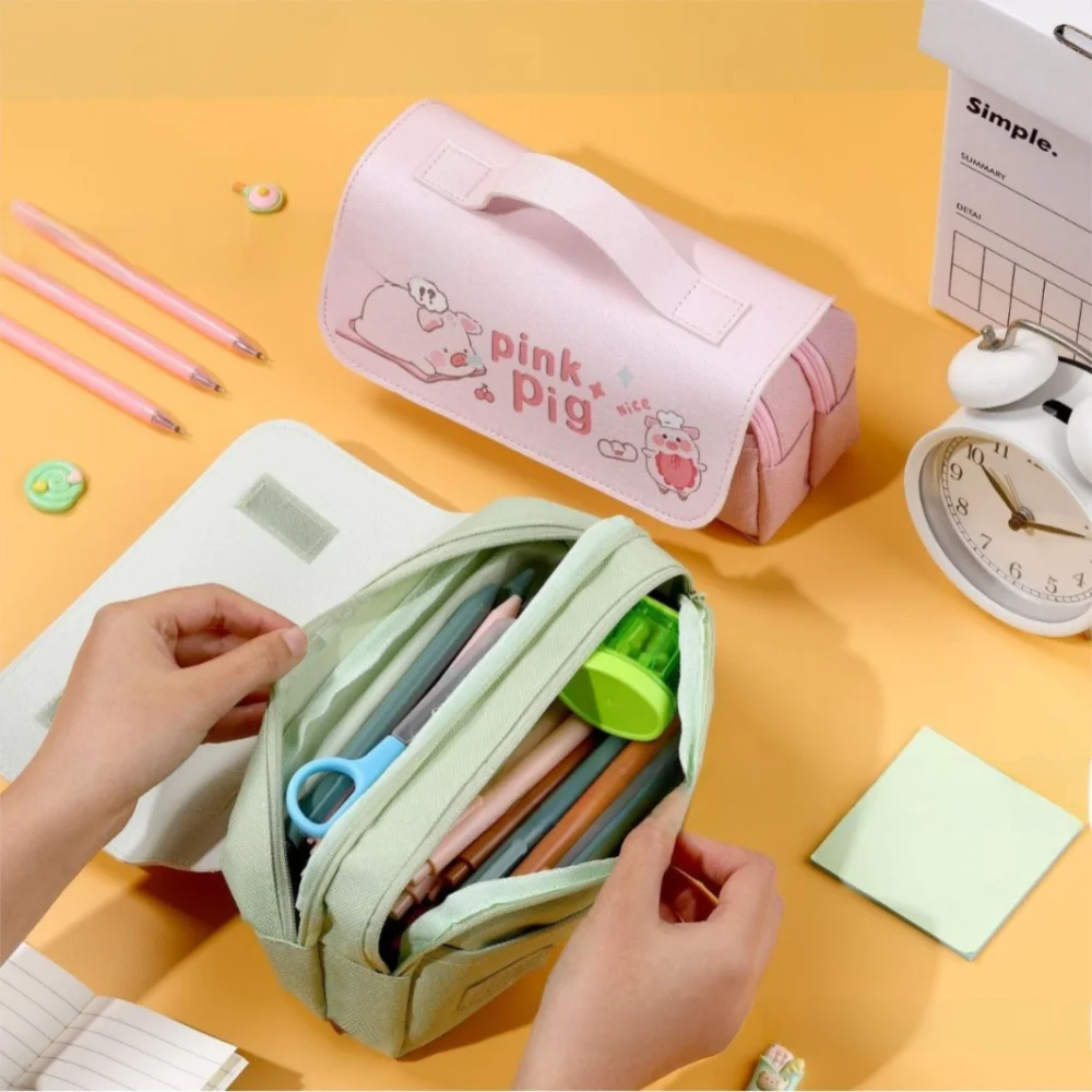 Bunny Flip Capybara Pen Bag Large Capacity Multi Functional Rabbit Stationery Bag Kawaii Portable Cartoon Panda Pencil Case
Bunny Flip Capybara Pen Bag Large Capacity Multi Functional Rabbit Stationery Bag Kawaii Portable Cartoon Panda Pencil Case