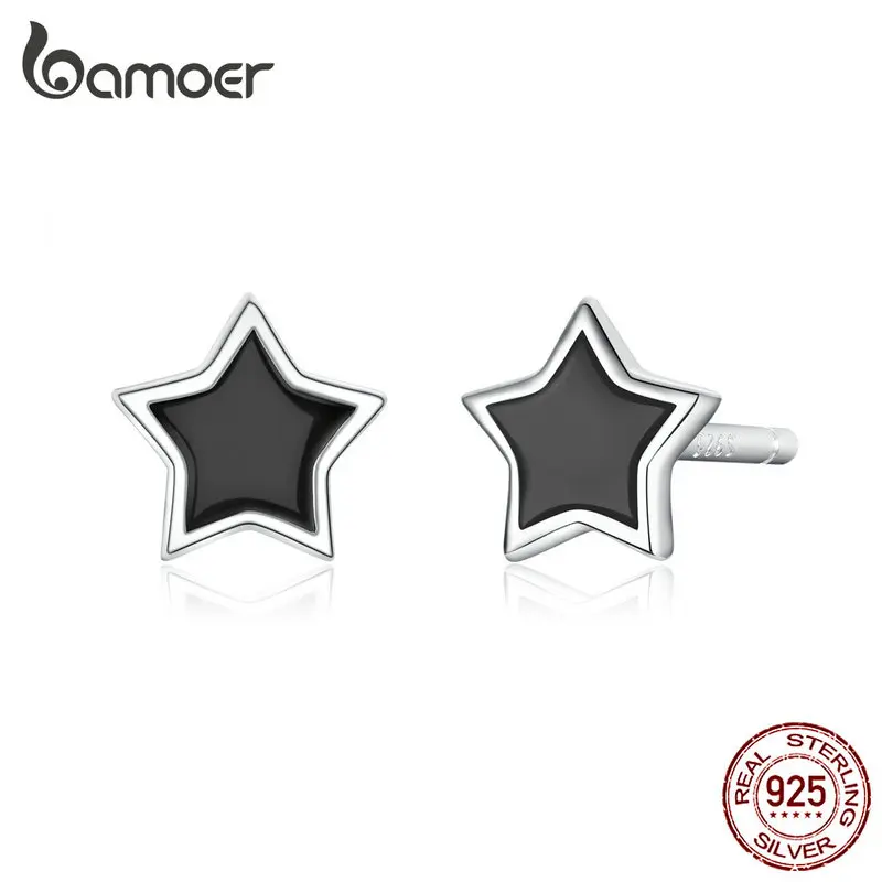 Женские серьги-гвоздики bamoer из серебра 925 пробы с эмалью, антиаллергенные, в минималистическом стиле, подарочные аксессуары, BSE275
Женские серьги-гвоздики bamoer из серебра 925 пробы с эмалью, антиаллергенные, в минималистическом стиле, подарочные аксессуары, BSE275
