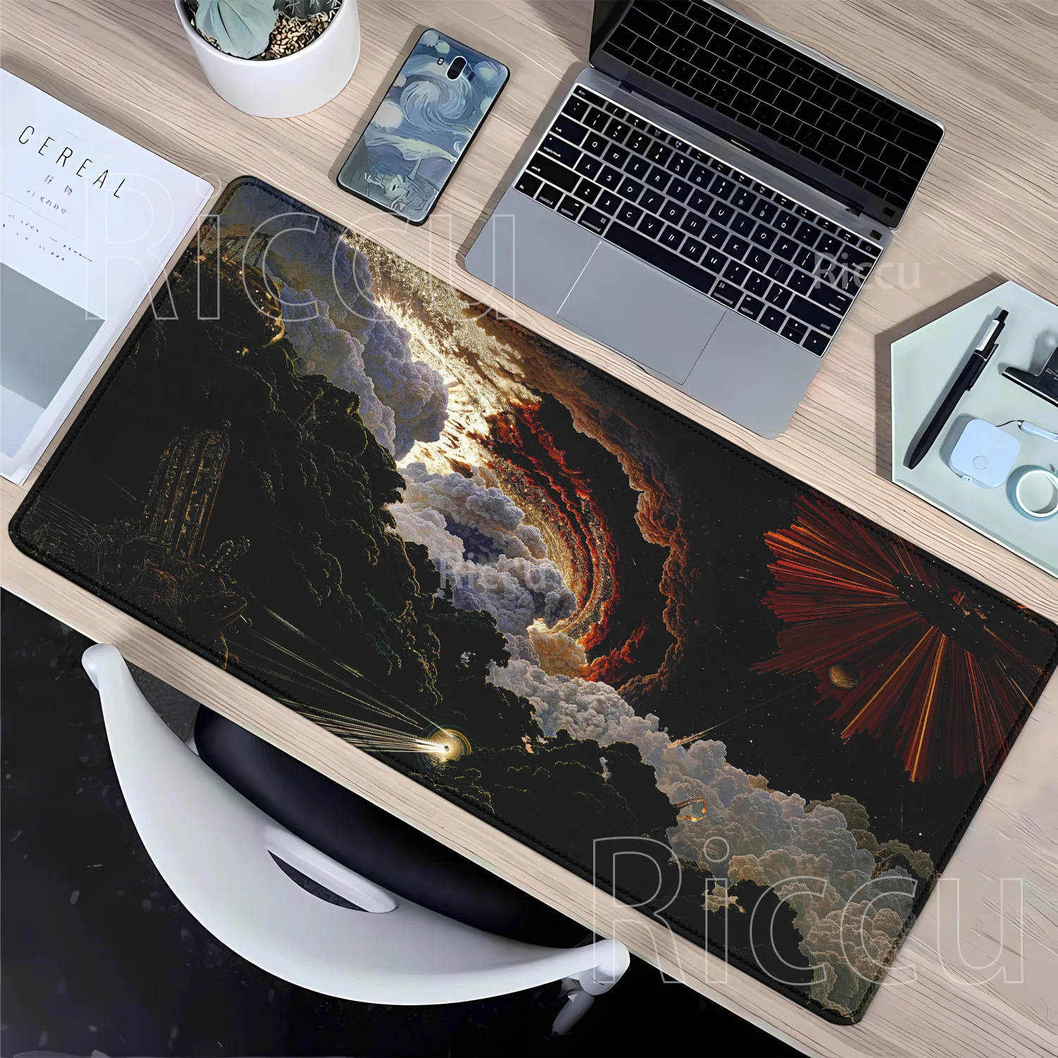starry sky cloud Mousepad Large XXL 400x900mm Mouse Pad PC Gaming keyboard Office Non-slip overlock HD Printing esports Desk Mat
starry sky cloud Mousepad Large XXL 400x900mm Mouse Pad PC Gaming keyboard Office Non-slip overlock HD Printing esports Desk Mat