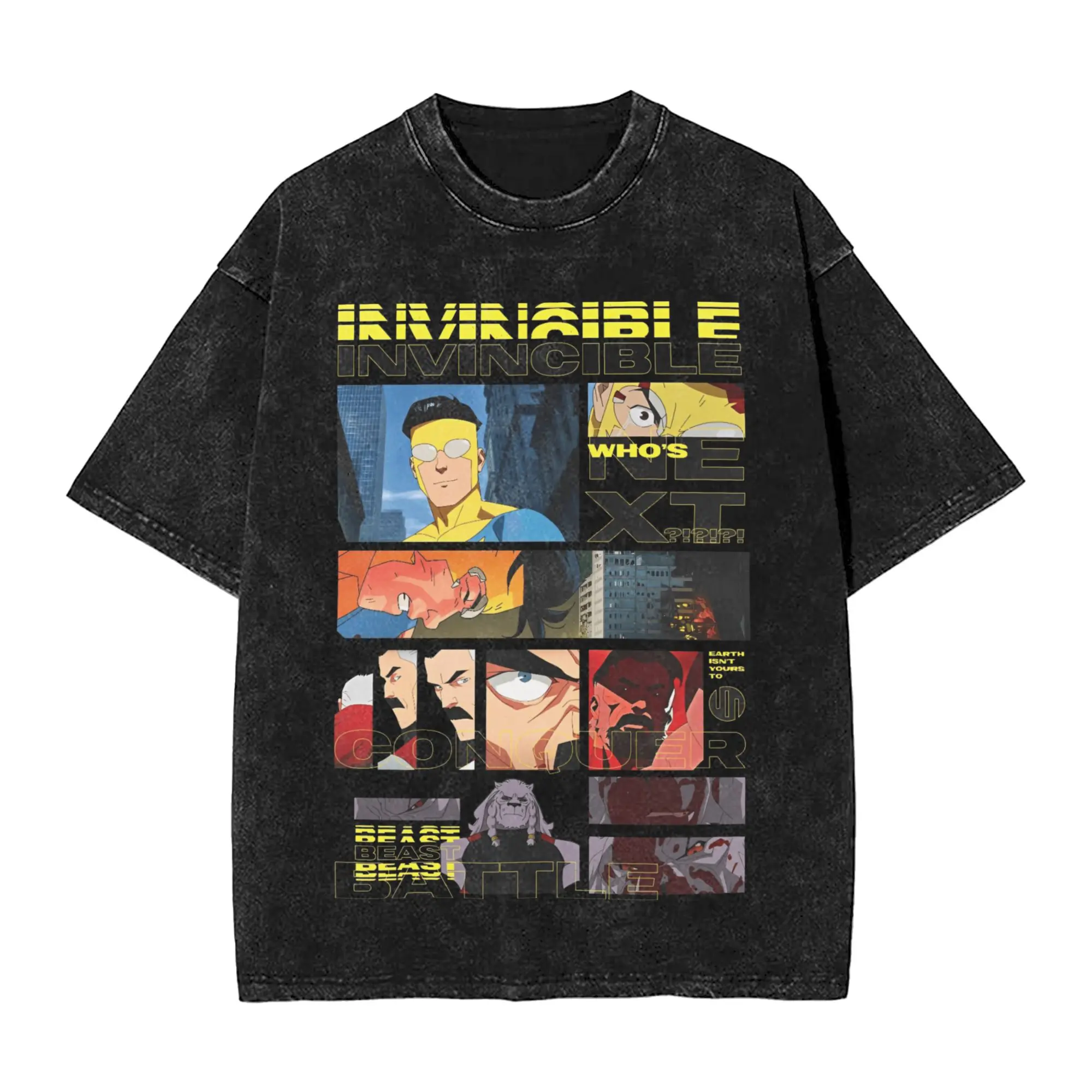 Men Invincible T Shirts Anime Tops Summer Funny Short Sleeve T-Shirt O Neck Harajuku Print Tee Shirt Cheap
Men Invincible T Shirts Anime Tops Summer Funny Short Sleeve T-Shirt O Neck Harajuku Print Tee Shirt Cheap