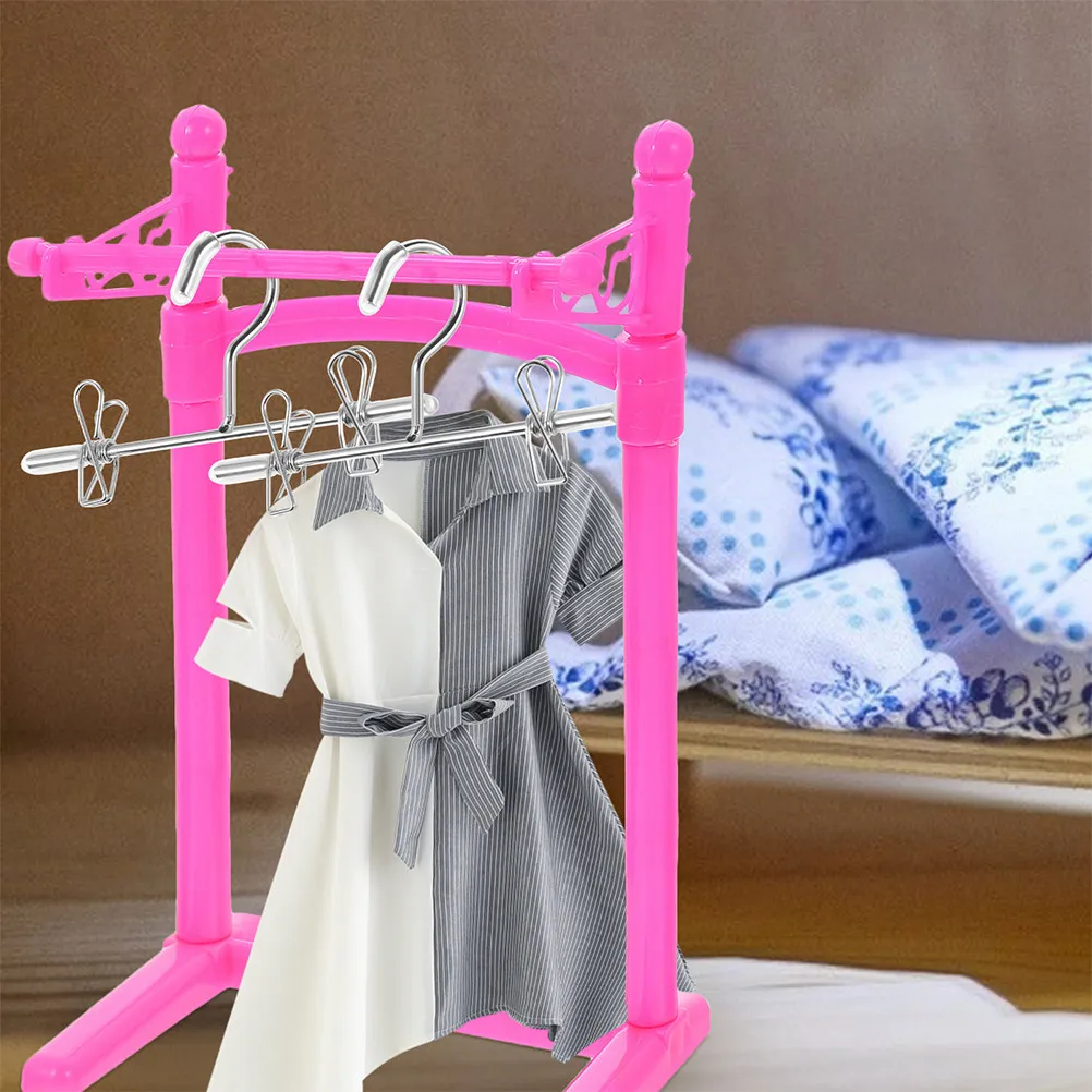 8Pcs Mini Metal Clothes Hangers Miniature Wire Rack for Dollhouse Closet Storage Tiny Garment Organizer Outfit Hanging
8Pcs Mini Metal Clothes Hangers Miniature Wire Rack for Dollhouse Closet Storage Tiny Garment Organizer Outfit Hanging