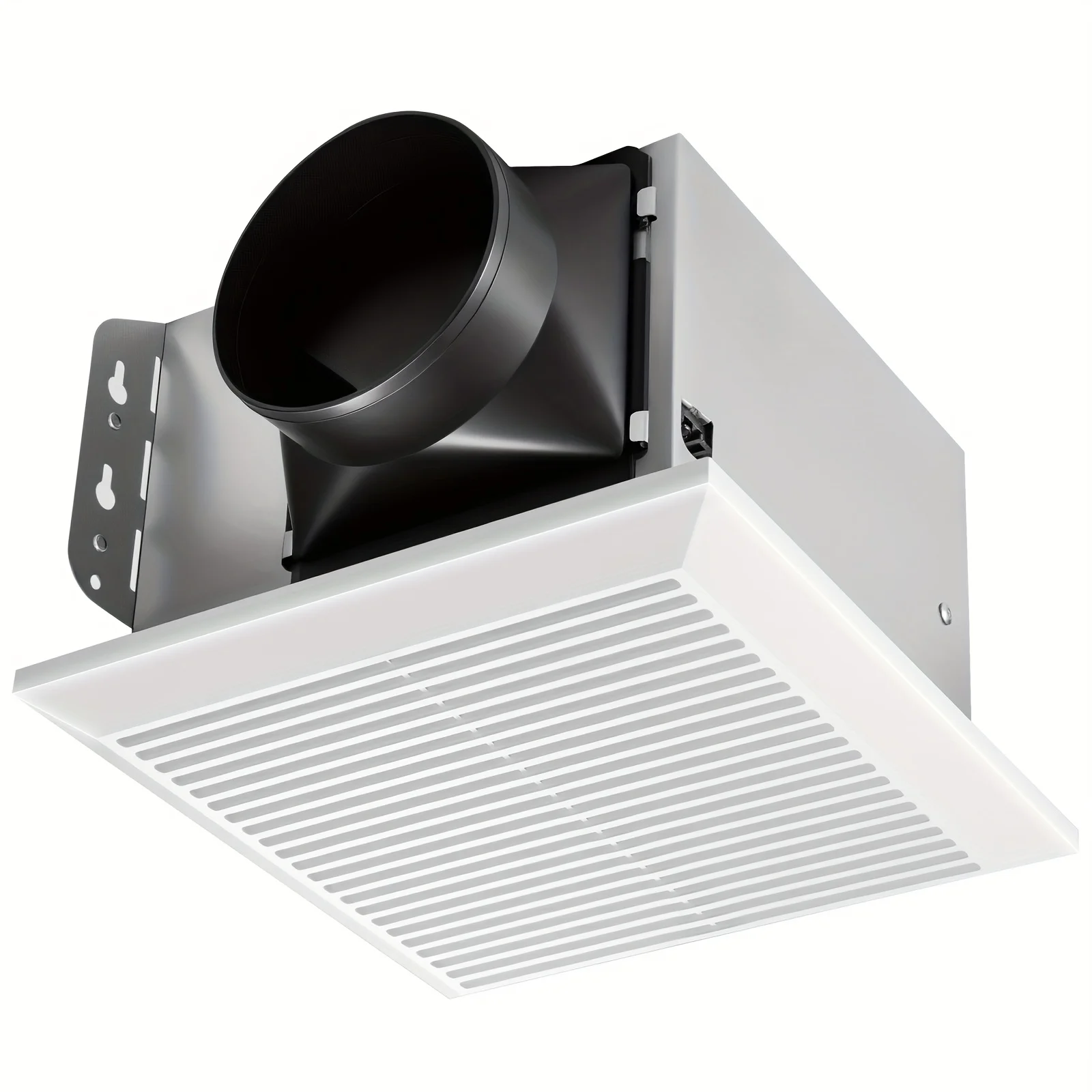 Bathroom Exhaust Fan, 110 CFM 1.0 Sone Bathroom Fan No Attic Access Needed, Ceiling Or Wall Mount, 7.68 X 9.25 Inch, White
Bathroom Exhaust Fan, 110 CFM 1.0 Sone Bathroom Fan No Attic Access Needed, Ceiling Or Wall Mount, 7.68 X 9.25 Inch, White
