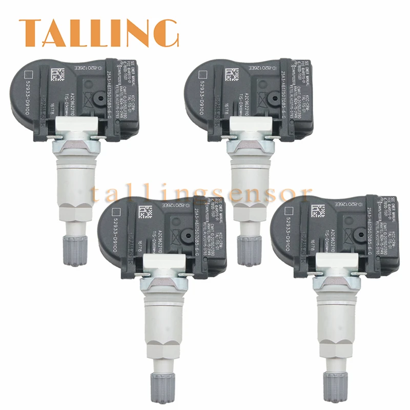 Датчик давления в шинах 52933-D9100 TPMS, 4 шт., для Kia Optima Niro Hyundai I30 Kona Ioniq greatelantra Genesis G90 52933D9100
Датчик давления в шинах 52933-D9100 TPMS, 4 шт., для Kia Optima Niro Hyundai I30 Kona Ioniq greatelantra Genesis G90 52933D9100