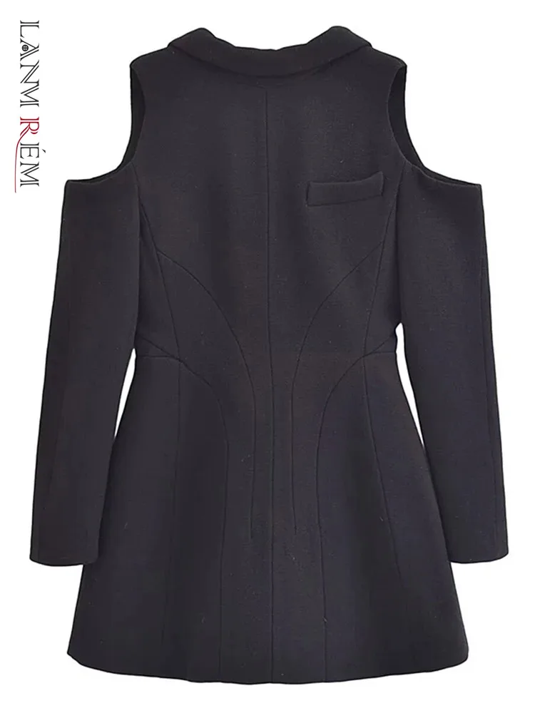 LANMREM Backless Design Blazer Women Hollow Out Long Sleeves Solid Color Back Button Coat Streetwear 2024 Autumn New 27X580
LANMREM Backless Design Blazer Women Hollow Out Long Sleeves Solid Color Back Button Coat Streetwear 2024 Autumn New 27X580