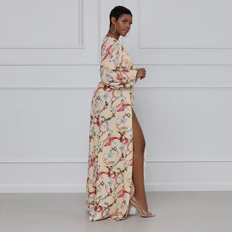 Женское длинное платье с принтом и разрезом, с длинными рукавами, со средней талией, в уличном стиле, весеннее, модное, А-силуэт, повседневное, с запахом
Женское длинное платье с принтом и разрезом, с длинными рукавами, со средней талией, в уличном стиле, весеннее, модное, А-силуэт, повседневное, с запахом