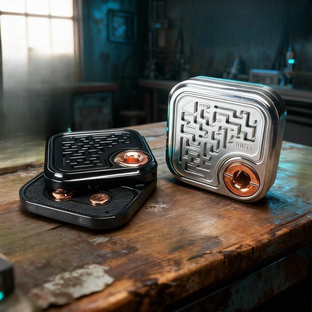 MDSEDC Labyrinth Ding-Ding Механическая металлическая игрушка на палец с боковым нажатием для снятия стресса
MDSEDC Labyrinth Ding-Ding Механическая металлическая игрушка на палец с боковым нажатием для снятия стресса