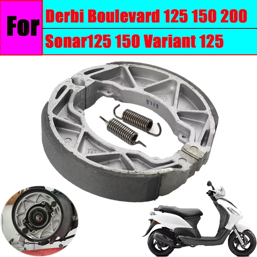 Sport Scooter Motorcycle Accessories Rear Brake Pads Brake Pads Durable For Derbi Boulevard 125 150 200 Sonar125 150 Variant 125
Sport Scooter Motorcycle Accessories Rear Brake Pads Brake Pads Durable For Derbi Boulevard 125 150 200 Sonar125 150 Variant 125