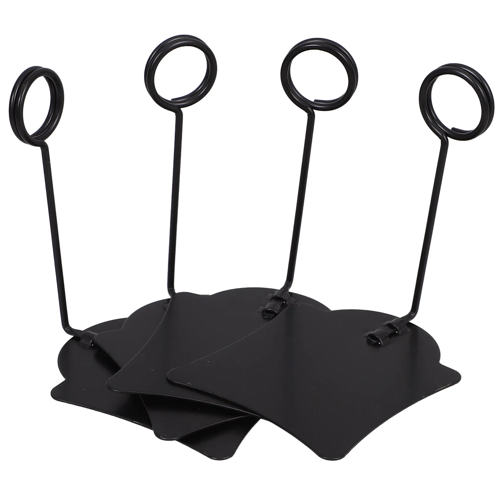 4Pcs Iron Price Tag Holder Heavy-Duty Advertising Wire Clip for Bakery Cake Shop Tabletop Menu Stand Retail Sign Display Holder
4Pcs Iron Price Tag Holder Heavy-Duty Advertising Wire Clip for Bakery Cake Shop Tabletop Menu Stand Retail Sign Display Holder