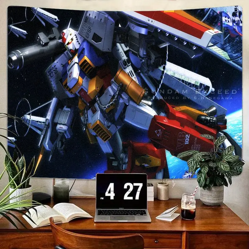 1 шт. красочный гобелен Mech Gundam Space Earth фон настенное искусство, подробный аниме доспехи гобелен для декора спальни, гостиной,
1 шт. красочный гобелен Mech Gundam Space Earth фон настенное искусство, подробный аниме доспехи гобелен для декора спальни, гостиной,